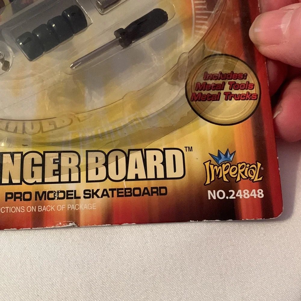 Marvel Iron Man Finger Board NIB